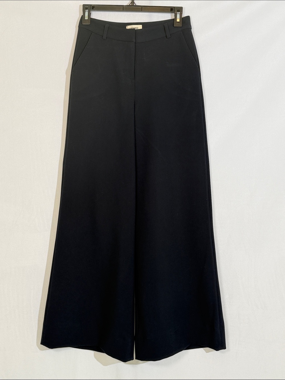 L’AGENCE Wide Leg Trouser Pants Size 2 Deep Navy